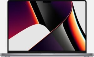 Apple MacBook Pro 2021 16.2-inch Apple M1 Pro 10-Core 16 GB 512 GB SSD Space Gray DE (German) - Refurbished