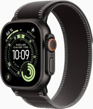 Apple Watch Ultra 3 Titanium 49 mm 2025 Black Trail Loop Black/Charcoal GPS + Cellular - Excellent