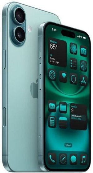Apple iPhone 16 256GB Blue/Green (Unlocked) - Premium Condition